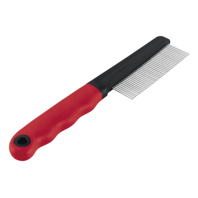Ferplast GRO 5860 Dog&Cat Comb With Chrome Teeth /Едноредов Гребен/-20x4см Ferplast GRO 5860 Dog&Cat Comb With Chrome Teeth /Едноредов Гребен/-20x4см