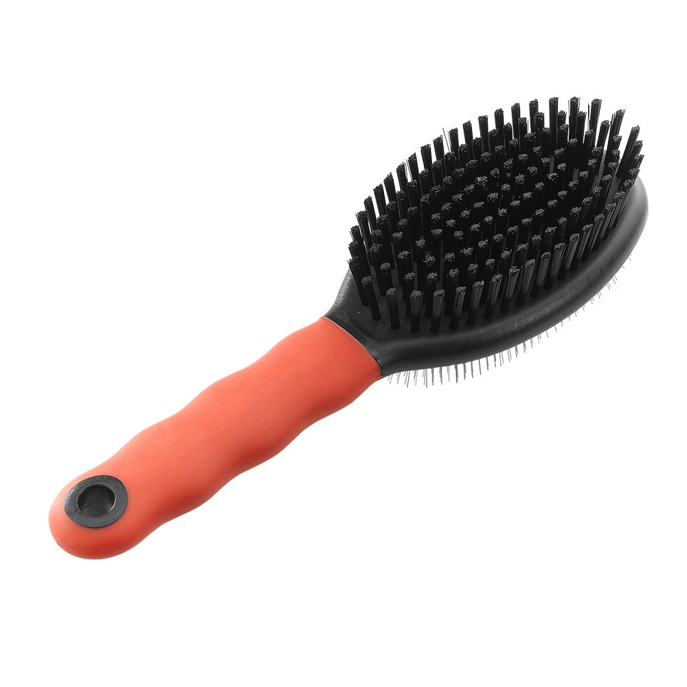 Ferplast GRO 5950 Dog&Cat Carder And Brush /Двустранна Четка/-23x6,7см Ferplast GRO 5950 Dog&Cat Carder And Brush /Двустранна Четка/-23x6,7см