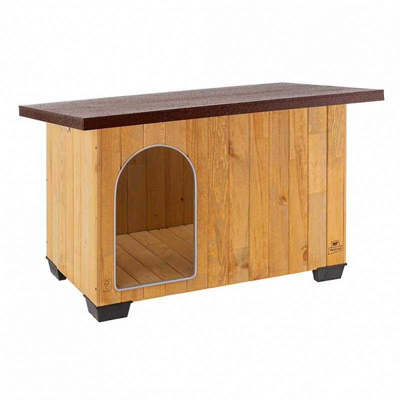 Ferplast Baita 100 /Дървена Къща За Куче/-121x78x78,5см Ferplast Baita 100 /Дървена Къща За Куче/-121x78x78,5см