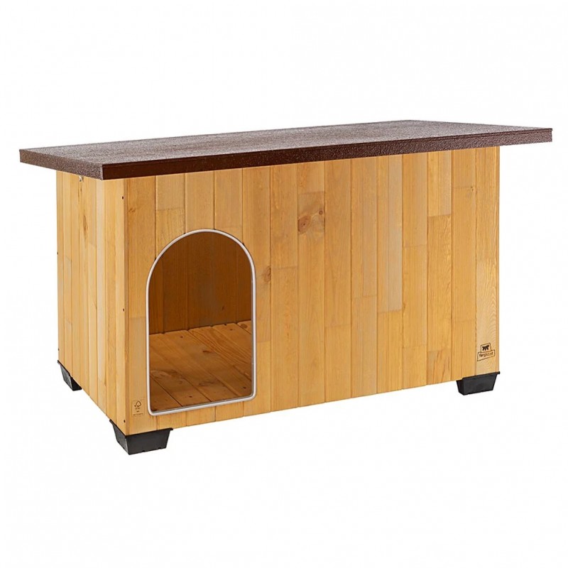 Ferplast Baita 120 /Дървена Къща За Куче/-140x85,5x87см Ferplast Baita 120 /Дървена Къща За Куче/-140x85,5x87см