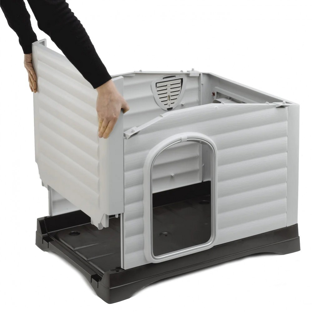 Ferplast Dogvilla 90 /Пластмасова Къща За Куче/-88x72x65см Ferplast Dogvilla 90 /Пластмасова Къща За Куче/-88x72x65см