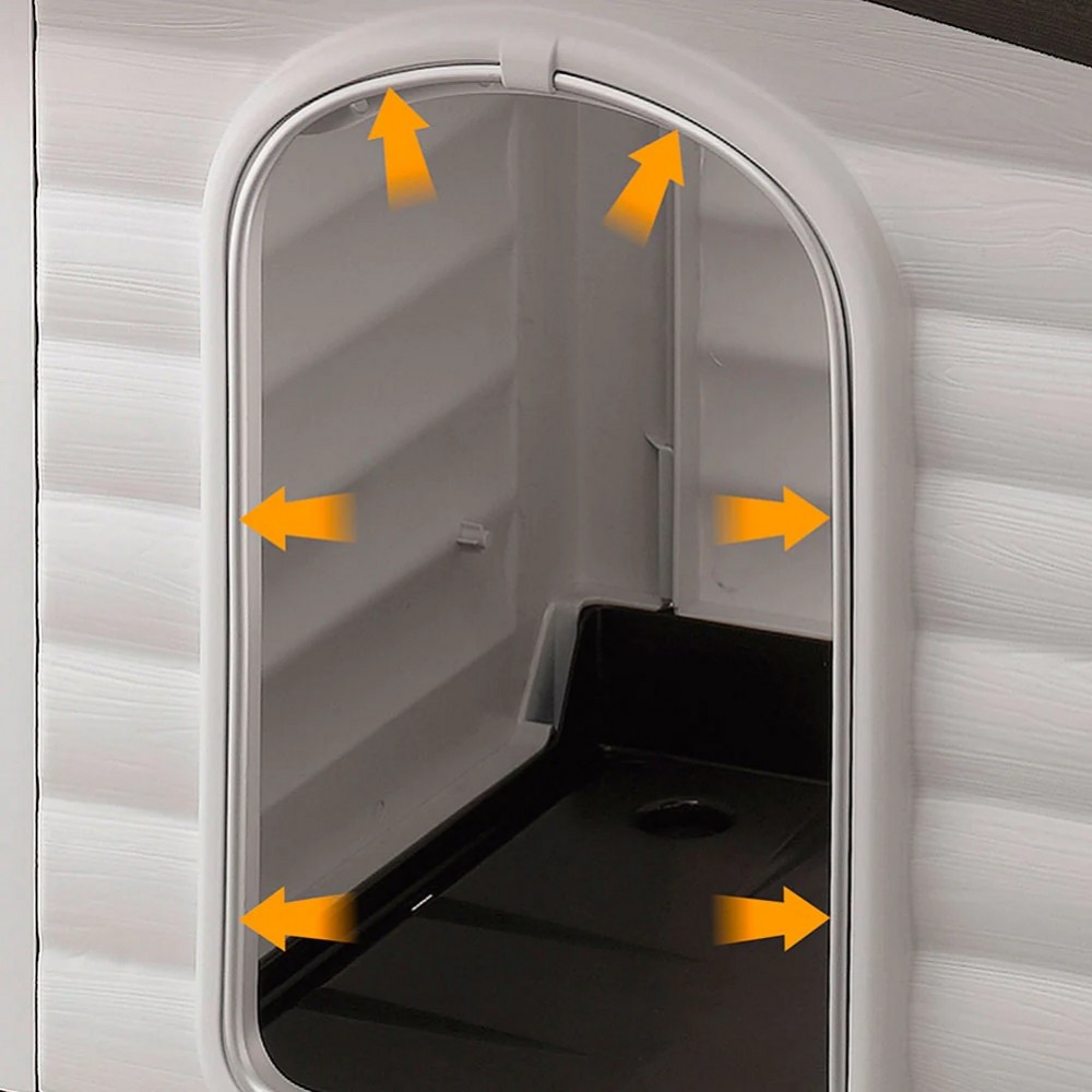 Ferplast Dogvilla 90 /Пластмасова Къща За Куче/-88x72x65см Ferplast Dogvilla 90 /Пластмасова Къща За Куче/-88x72x65см