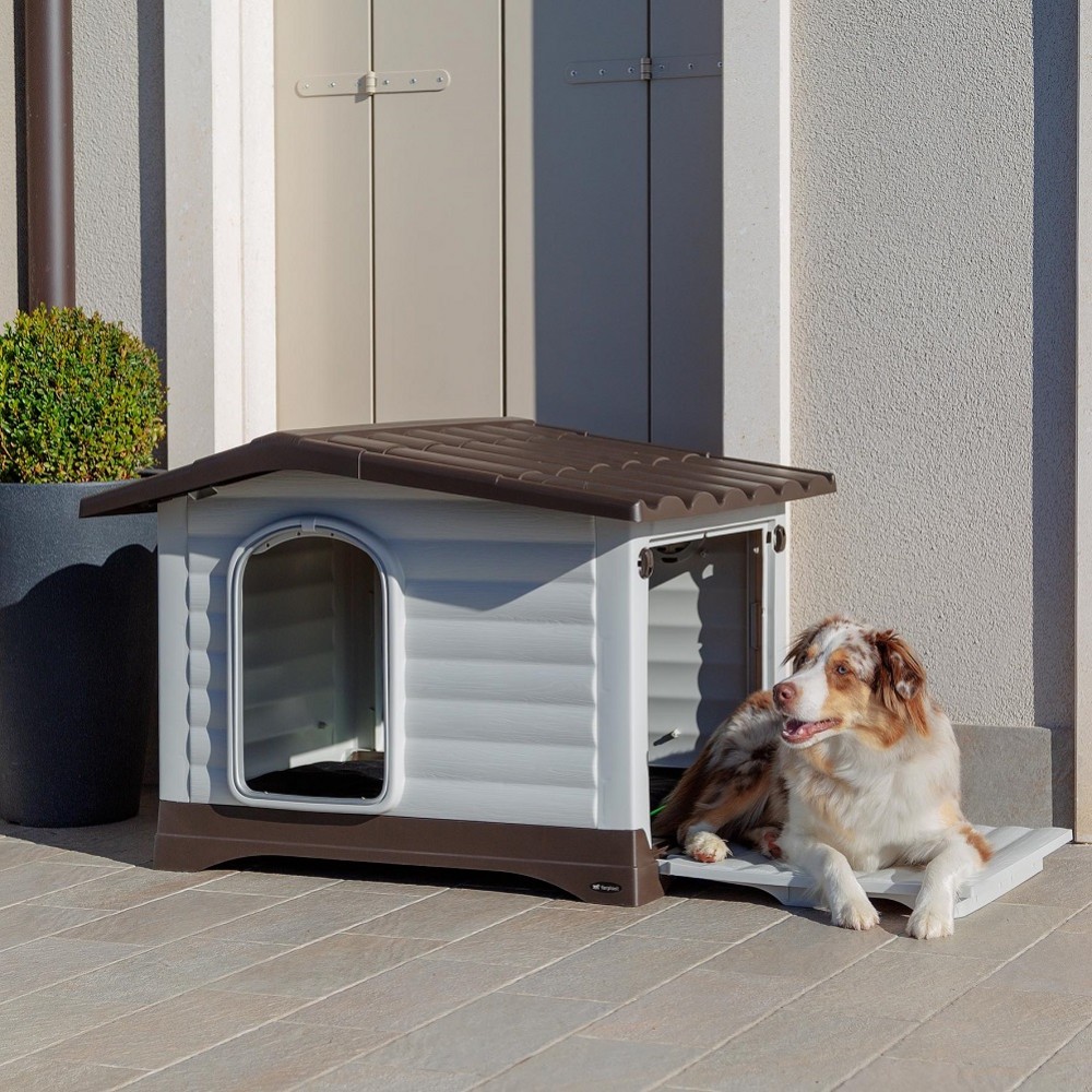 Ferplast Dogvilla 90 /Пластмасова Къща За Куче/-88x72x65см Ferplast Dogvilla 90 /Пластмасова Къща За Куче/-88x72x65см