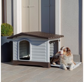 Ferplast Dogvilla 90 /Пластмасова Къща За Куче/-88x72x65см