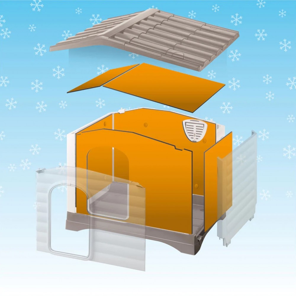 Ferplast Dogvilla 90 Insulation Panels /Комплект Изолационни Панели За Dogvilla 90/ Ferplast Dogvilla 90 Insulation Panels /Комплект Изолационни Панели За Dogvilla 90/
