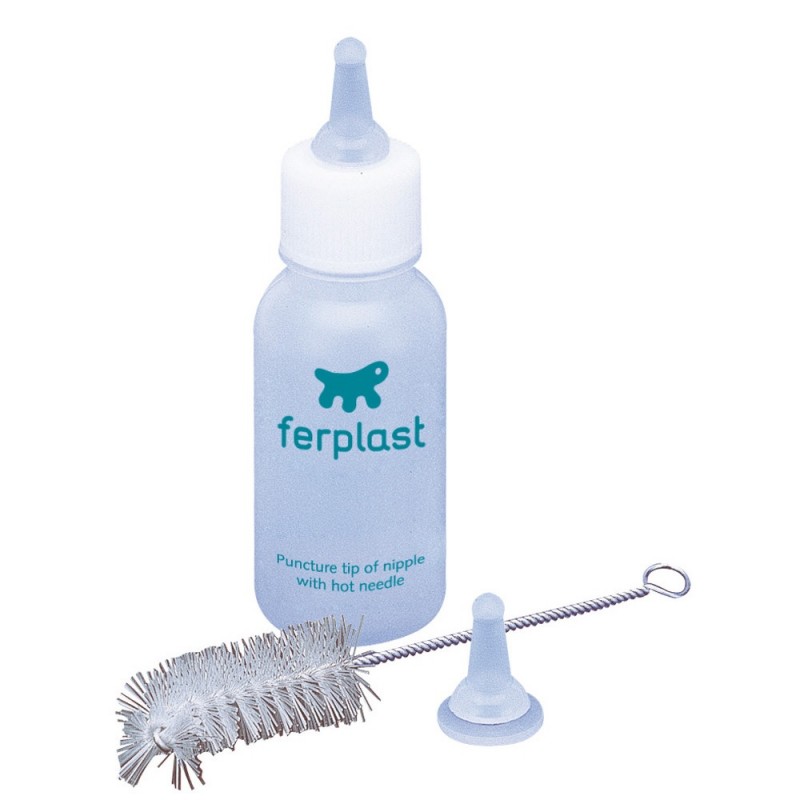 Ferplast PA 5502 /Шише За Кърмене C Допълнителен Накрайник И Четка За Почистване/-50мл