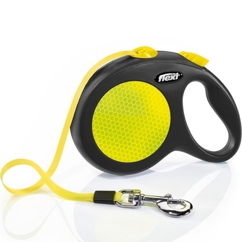 Flexi Neon Large Tape /Автоматичен Повод За Кучета До 50кг Лента/-5м