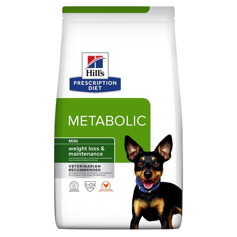Hill's Prescription Diet Canine Metabolic Mini /Диета За Кучета Дребни Породи С Наднормено Тегло/-6кг Hill's Prescription Diet Canine Metabolic Mini /Диета За Кучета Дребни Породи С Наднормено Тегло/-6кг