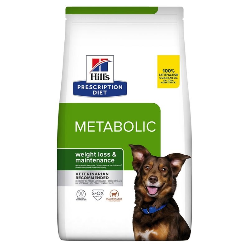 Hill's Prescription Diet Canine Metabolic With Lamb&Rice /Диета За Кучета С Наднормено Тегло С Агнешко Месо И Ориз/-12кг Hill's Prescription Diet Canine Metabolic With Lamb&Rice /Диета За Кучета С Наднормено Тегло С Агнешко Месо И Ориз/-12кг
