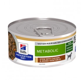Hill's Prescription Diet Canine Metabolic Mini Chicken&Vegetable Stew /Диета За Израснали Кучета Дребни Породи С Наднормено Тегло (Задушено Пилешко И Зеленчуци)/-156гр