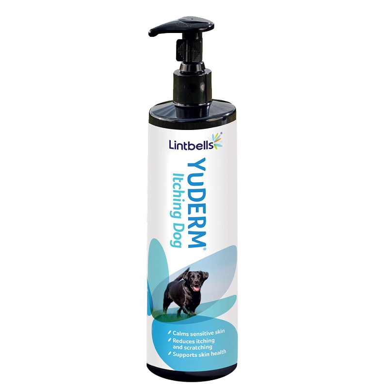 Lintbells YuDERM Itchy Dog /Хранителна Добавка От Есенциални Масла За Кучета Със Сърбяща И Чувствителна Кожа/-500мл