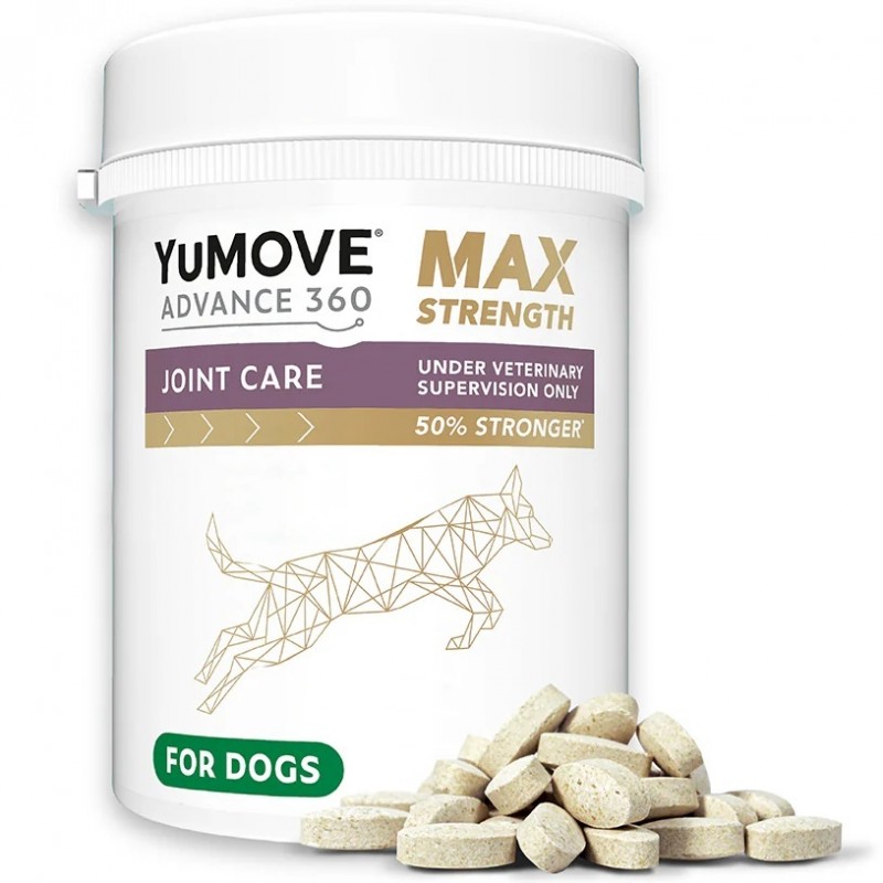 Lintbells YuMOVE ADVANCE 360 Max Strength For Dogs /Овкусени Таблетки За Кучета С Напреднали Ставни Проблеми Под Ветеринарно Наблюдение/-270бр