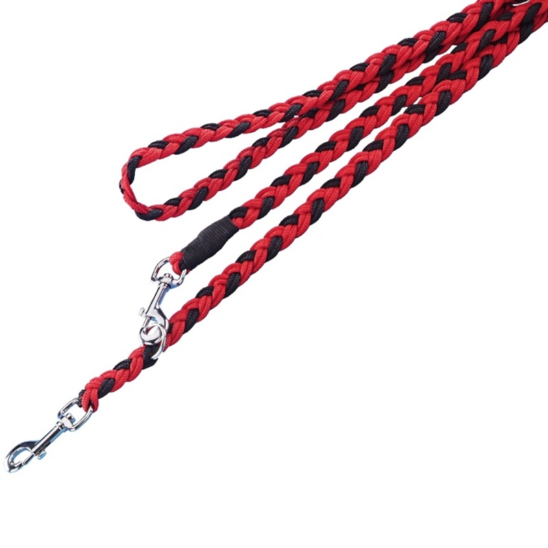 Nobby Training Leash S-M Red/Black /Повод За Куче С Променлива Дължина/-1,6х200см Nobby Training Leash S-M Red/Black /Повод За Куче С Променлива Дължина/-1,6х200см