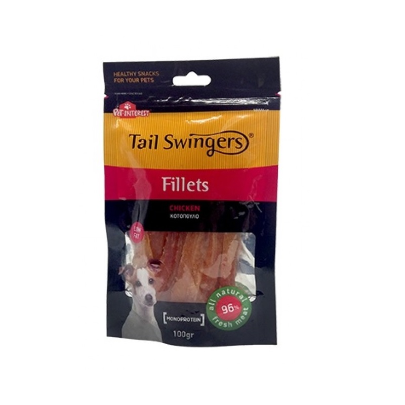 Pet Interest Soft Chicken Slices /лакомство за куче пилешко филе/-100гр Pet Interest Soft Chicken Slices /лакомство за куче пилешко филе/-100гр