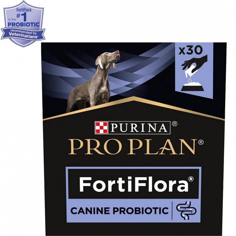 Pro Plan FortiFlora Canine Probiotic /Пробиотик За Кучета При Стомашни Разстройства И Дисбаланс На Чревната Микрофлора/-30бр Pro Plan FortiFlora Canine Probiotic /Пробиотик За Кучета При Стомашни Разстройства И Дисбаланс На Чревната Микрофлора/-30бр