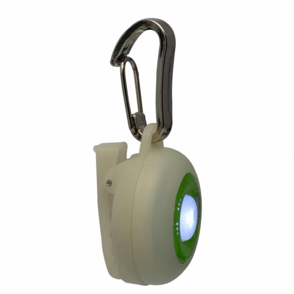Rogz RogLite Safety Light Tag Lime /Сигнална Лампа За Куче/-Ø3,1см Rogz RogLite Safety Light Tag Lime /Сигнална Лампа За Куче/-Ø3,1см