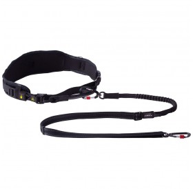Rogz AirTech Sport Belt And Lead NightSky Black Small/Medium /Комплект За Джогинг С Куче/