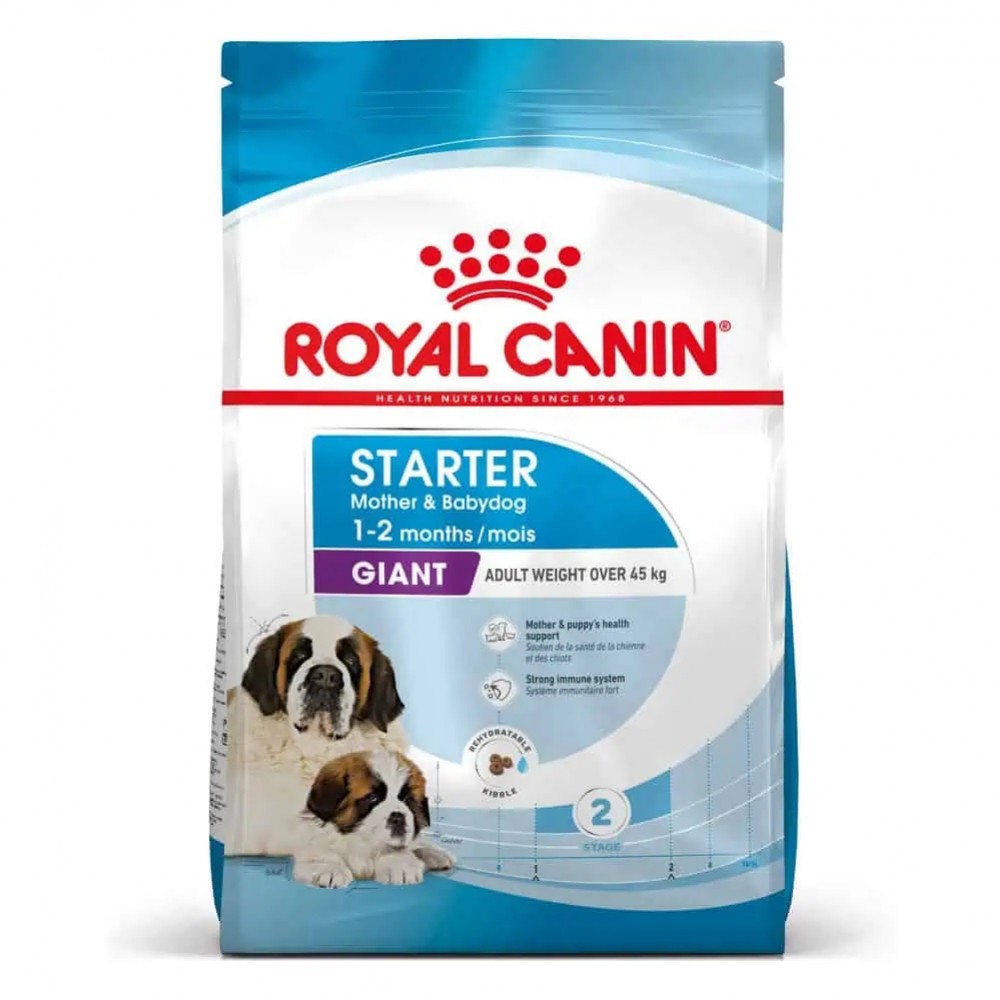 Royal Canin Giant Starter M&B /Храна За Отбиване На Кученца И За Бременни И Кърмещи Кучета Гигантски Породи/-15кг Royal Canin Giant Starter M&B /Храна За Отбиване На Кученца И За Бременни И Кърмещи Кучета Гигантски Породи/-15кг