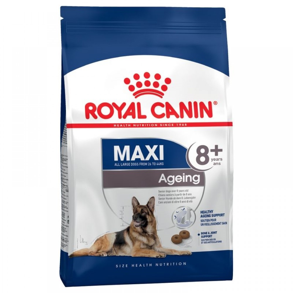 Royal Canin Maxi Ageing 8+ /Храна За Стари Кучета Едри Породи/-15кг Royal Canin Maxi Ageing 8+ /Храна За Стари Кучета Едри Породи/-15кг
