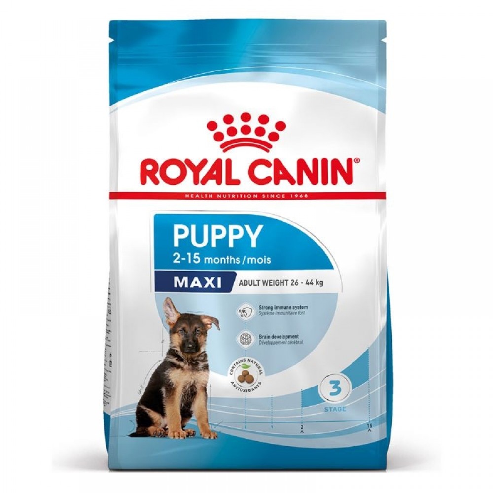 Royal Canin Maxi Puppy /Храна За Подрастващи Кученца Едри Породи/-15кг Royal Canin Maxi Puppy /Храна За Подрастващи Кученца Едри Породи/-15кг