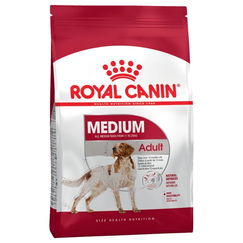 Royal Canin Medium Adult /Храна За Израснали Кучета Средни Породи/-15кг Royal Canin Medium Adult /Храна За Израснали Кучета Средни Породи/-15кг