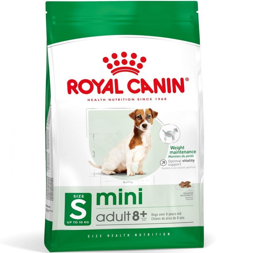 Royal Canin Mini Adult 8+ /Храна За Възрастни Кучета Дребни Породи/-2кг