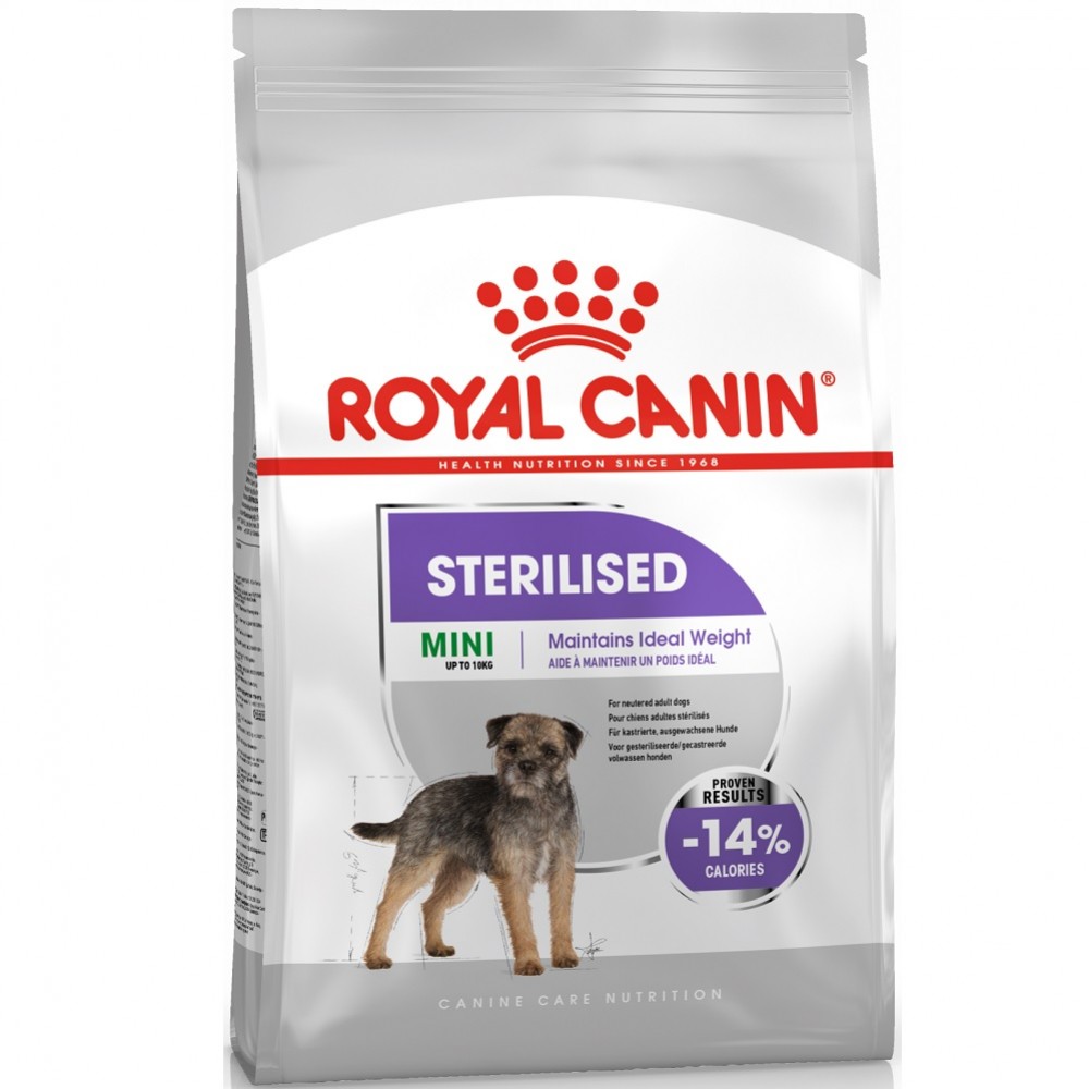 Royal Canin Mini Sterilised /Храна За Израснали Кучета Дребни Породи След Кастрация/-1кг Royal Canin Mini Sterilised /Храна За Израснали Кучета Дребни Породи След Кастрация/-1кг
