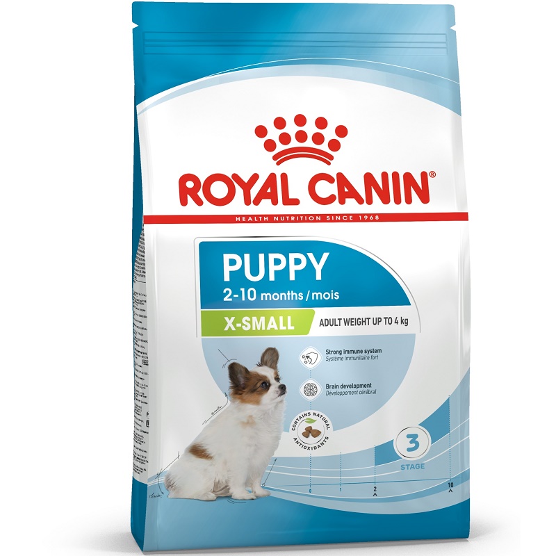 Royal Canin X-Small Puppy /Храна За Подрастващи Кученца Миниатюрни Породи/-500гр Royal Canin X-Small Puppy /Храна За Подрастващи Кученца Миниатюрни Породи/-500гр