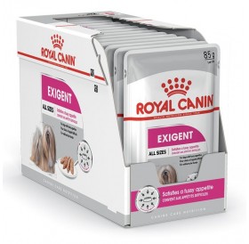 Royal Canin Exigent All Sizes Loaf In Sauce Pouches /Харна За Израснали Кучета С Капризен Апетит/-12x85гр
