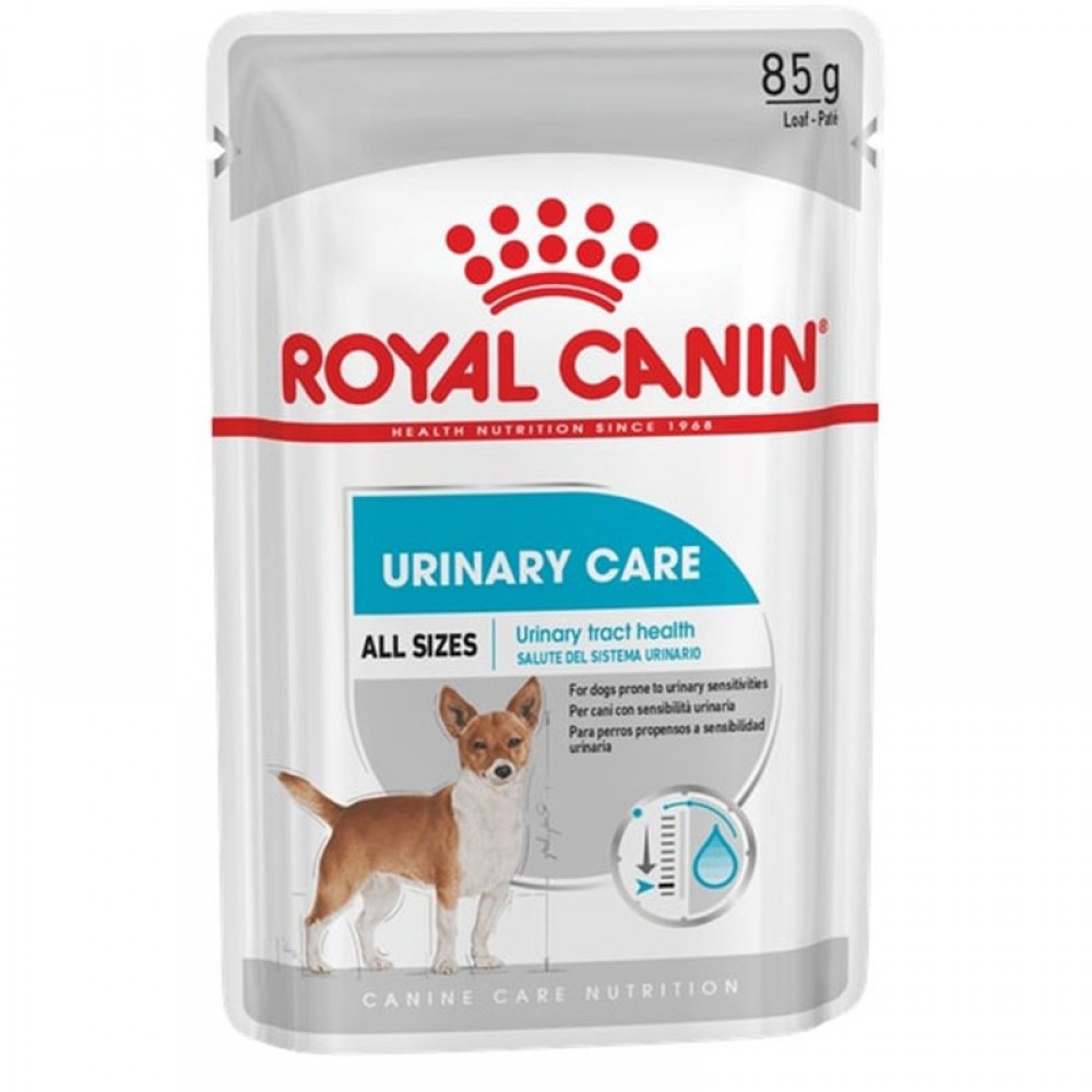Royal Canin Urinary Care All Sizes Loaf In Sauce Pouches /Харна За Израснали Кучета За Поддържане Здравето На Уринарния Тракт/-12x85гр