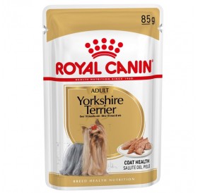 Royal Canin Yorkshire Adult Loaf In Sauce Pouches /Храна За Израснали Кучета От Порода Йоркширски Териер/-12x85гр