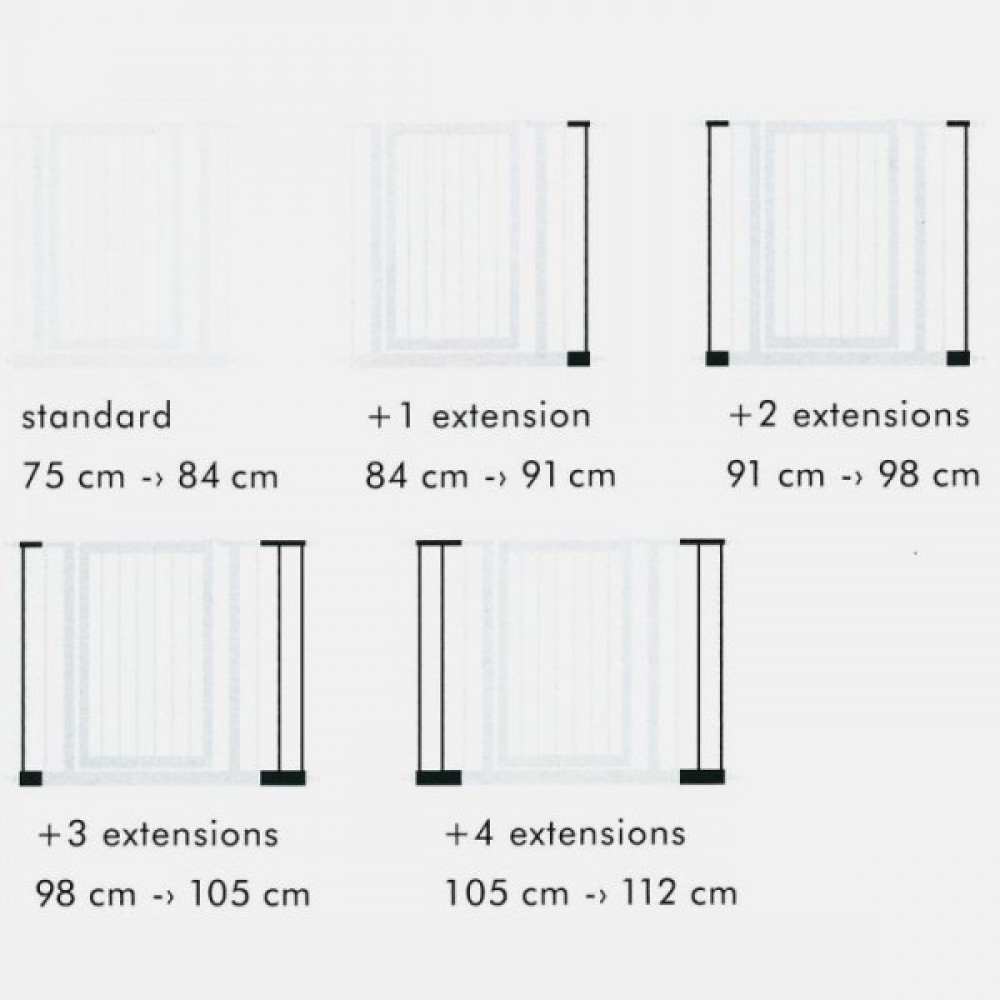 Savic Dog Barrier Door Extensions 75cm /Удължител За Savic Dog Barrier Door 75см/-1бр Savic Dog Barrier Door Extensions 75cm /Удължител За Savic Dog Barrier Door 75см/-1бр