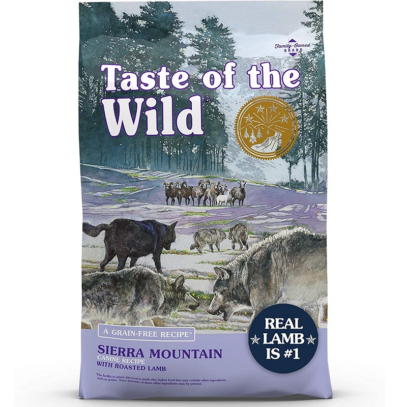 Taste Of The Wild Sierra Mountain Canine Recipe With Roasted Lamb /Храна За Израснали Кучета С Агнешко Месо/-12,2кг Taste Of The Wild Sierra Mountain Canine Recipe With Roasted Lamb /Храна За Израснали Кучета С Агнешко Месо/-12,2кг