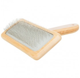 Trixie Soft Brush Top Coat&Base Coat Bamboo L /Четка За Фино Разресване/-15х12см