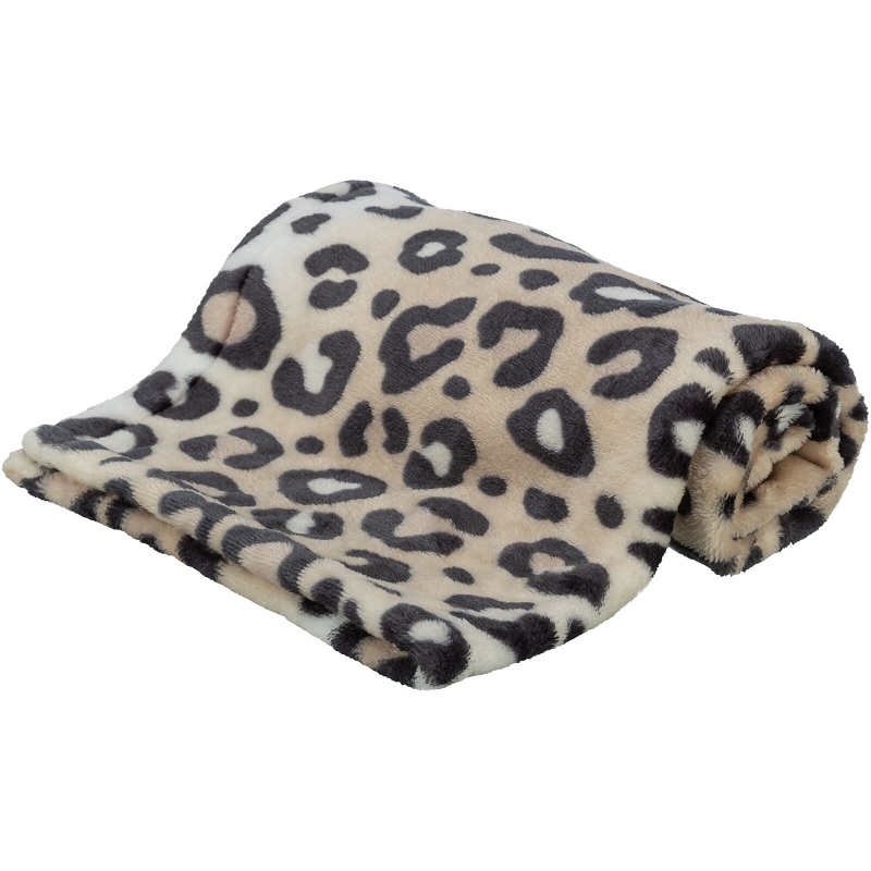 Trixie Blanket Leo Cream /Плюшено Одеяло/-70x50см Trixie Blanket Leo Cream /Плюшено Одеяло/-70x50см