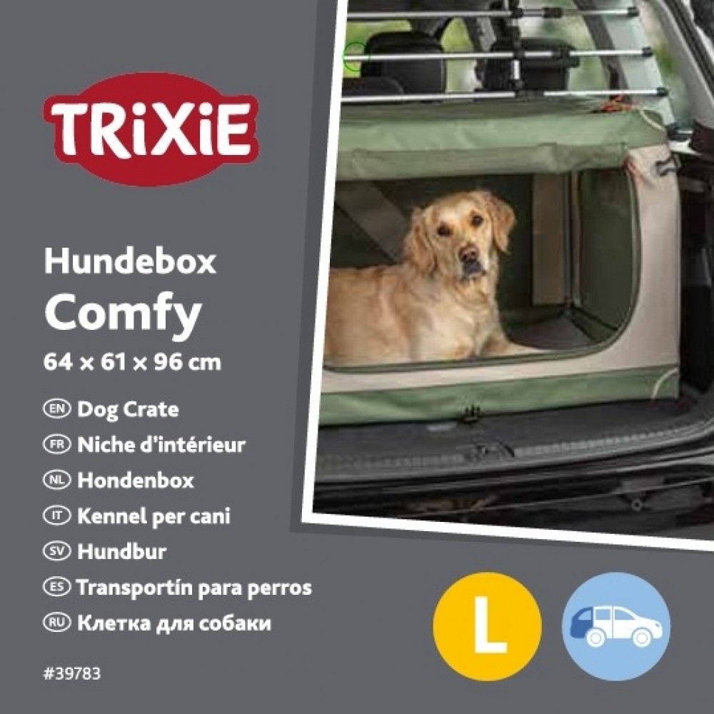 Trixie Dog Crate Comfy L /Клетка За Куче/-96х64х61см Trixie Dog Crate Comfy L /Клетка За Куче/-96х64х61см