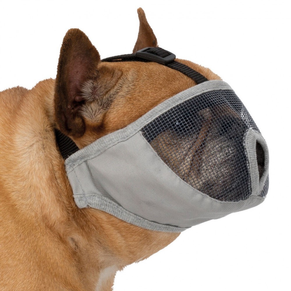 Trixie Muzzle For Short-Nosed Breeds M /Текстилен Намордник За Кучета С Къси Муцуни/ Trixie Muzzle For Short-Nosed Breeds M /Текстилен Намордник За Кучета С Къси Муцуни/