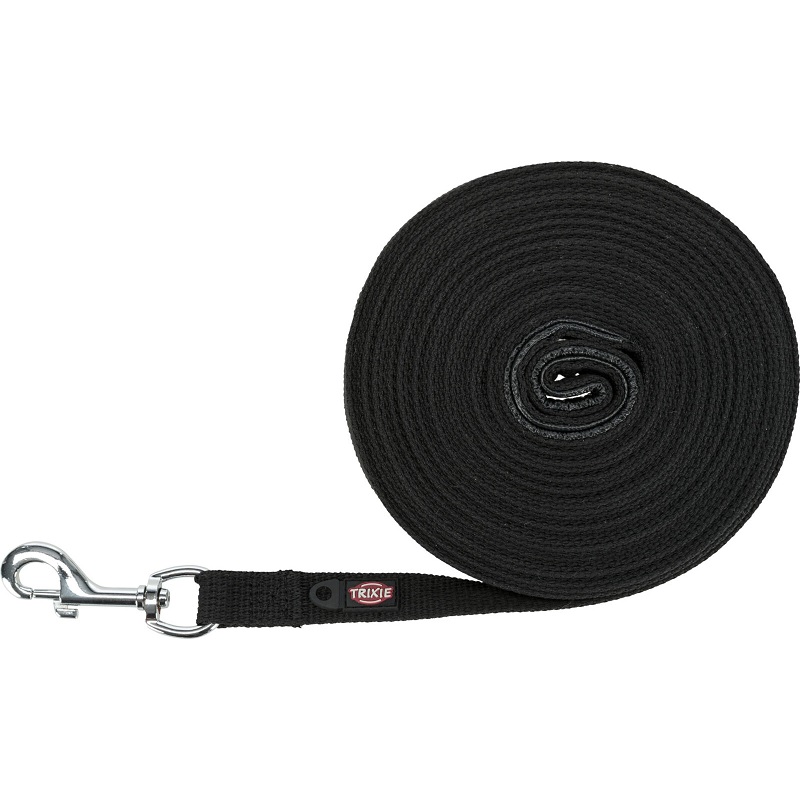 Trixie Tracking Leash Black /Текстилен Повод За Дресировка/-2х1000см