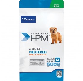 Virbac Veterinary HPM Adult Neutered Small&Toy Dog Food For Small&Toy Breeds /Пълноценна Храна За Израснали Кастрирани Кучета Миниатюрни И Дребни Породи/-1,5кг