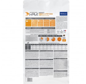 Virbac Veterinary HPM Adult Small&Toy Dry Dog Food For Small&Toy Breeds /Пълноценна Храна За Израснали Кучета Миниатюрни И Дребни Породи/-1,5кг