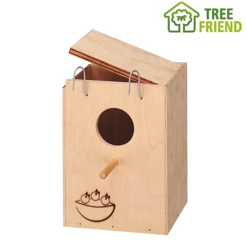 Ferplast Nido Small /Къщичка - Гнездилка/-12,5x11,5x17см Ferplast Nido Small /Къщичка - Гнездилка/-12,5x11,5x17см