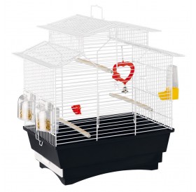 Ferplast Pagoda White /напълно оборудвана клетка за малки птички/-47x29,5x50см Ferplast Pagoda White /напълно оборудвана клетка за малки птички/-47x29,5x50см