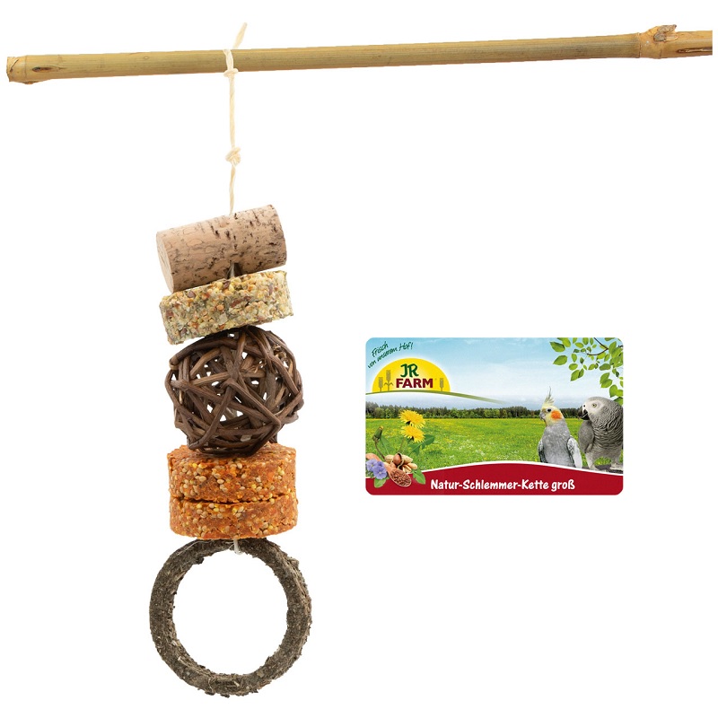 JR Farm Natural Gourmet String Large /Лакомство За Средни И Големи Папагали/-100гр JR Farm Natural Gourmet String Large /Лакомство За Средни И Големи Папагали/-100гр