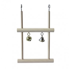 Nobby Trapeze Double Swing With Bell /Двойна Люлка За Малки Папагали И Птички/-12,5х20,5см