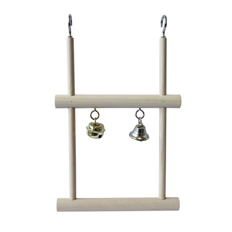Nobby Trapeze Double Swing With Bell /Двойна Люлка За Малки Папагали И Птички/-12,5х20,5см Nobby Trapeze Double Swing With Bell /Двойна Люлка За Малки Папагали И Птички/-12,5х20,5см