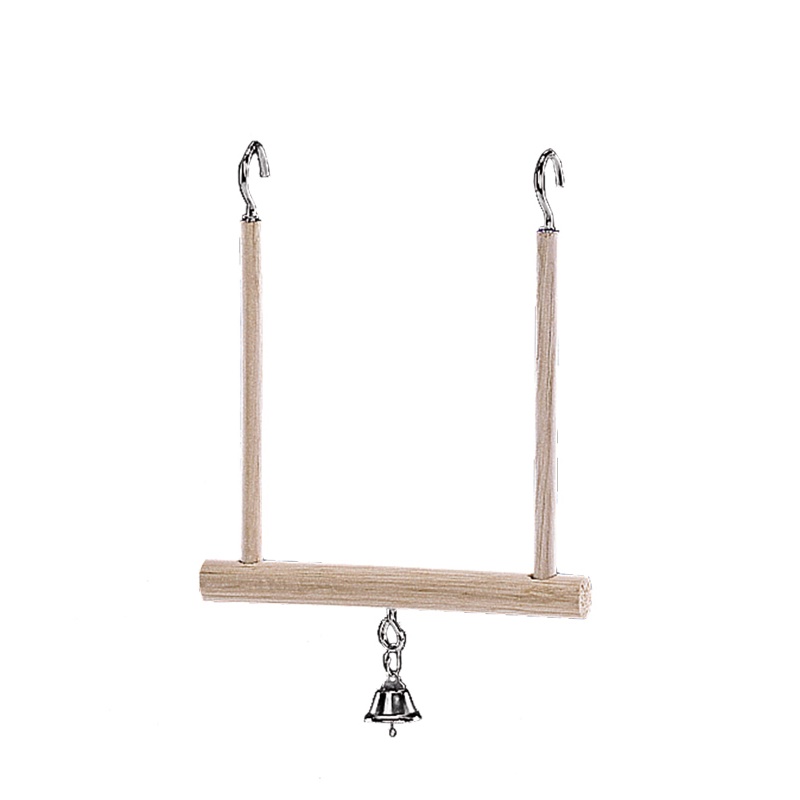 Nobby Trapeze Swing With Bell /Люлка За Малки Папагали И Птички/-12,5x13,5см Nobby Trapeze Swing With Bell /Люлка За Малки Папагали И Птички/-12,5x13,5см