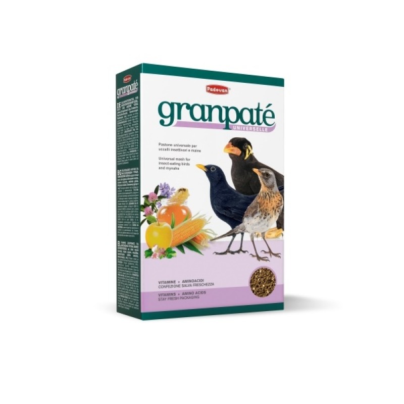 Padovan GranPâtée Universelle /Мека Храна За Насекомоядни Птички/-1кг Padovan GranPâtée Universelle /Мека Храна За Насекомоядни Птички/-1кг