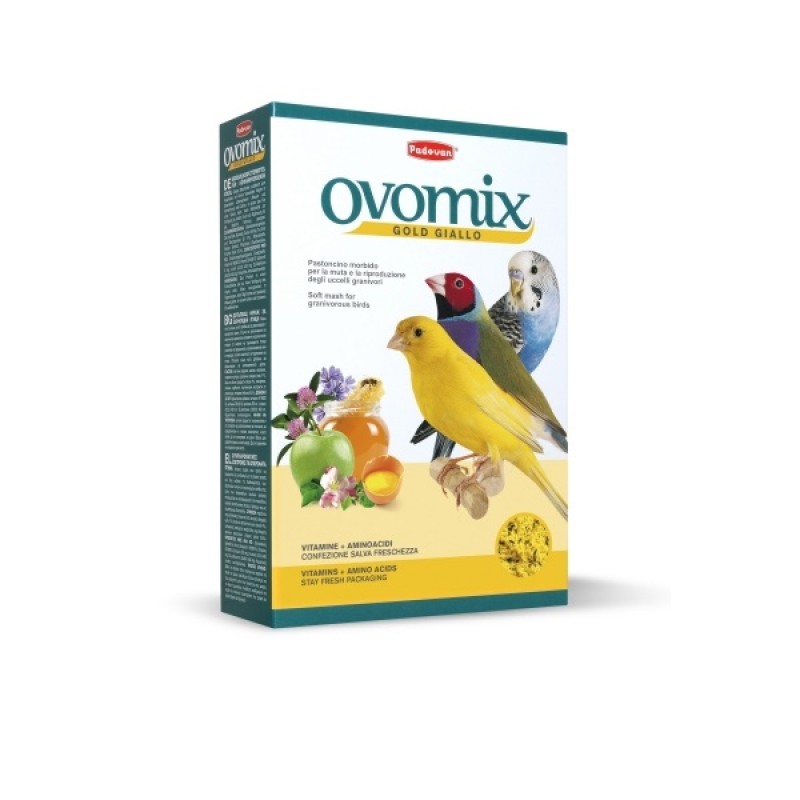 Padovan Ovomix Gold Giallo /Мека Яйчена Храна С Жълта Пигментация/-1кг