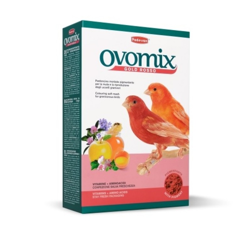 Padovan Ovomix Gold Rosso /Мека Яйчена Храна С Червена Пигментация/-300гр
