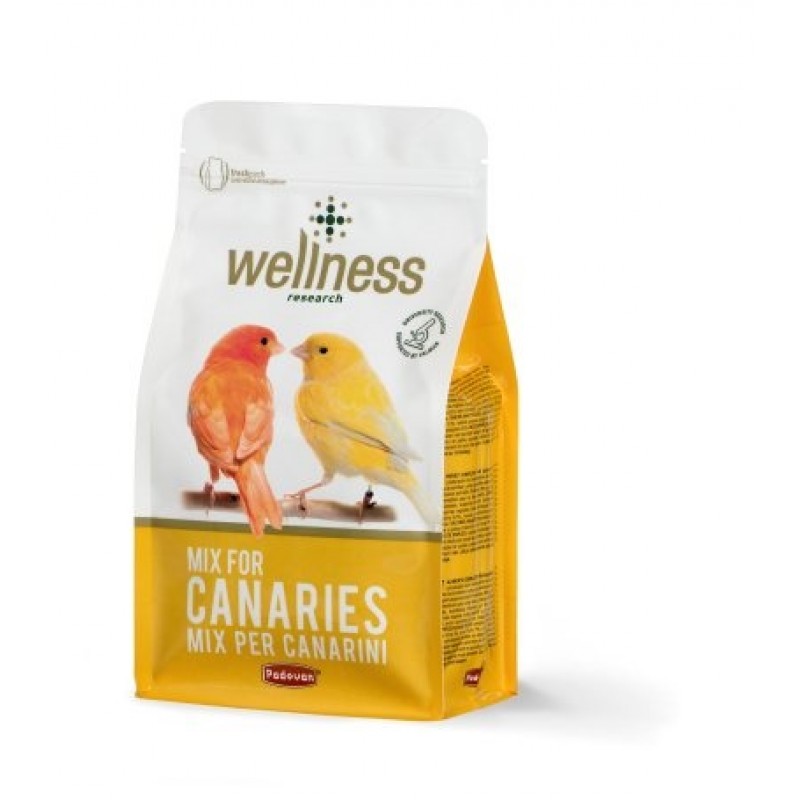 Padovan Wellness Canaries /Премиум Храна За Канарчета/-1кг Padovan Wellness Canaries /Премиум Храна За Канарчета/-1кг